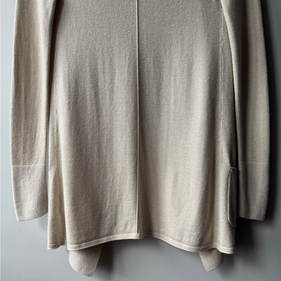 Lilly Pulitzer Heathered Beige Open Front Knit Cardigan Sweater Women's XXS - Picture 6 of 13